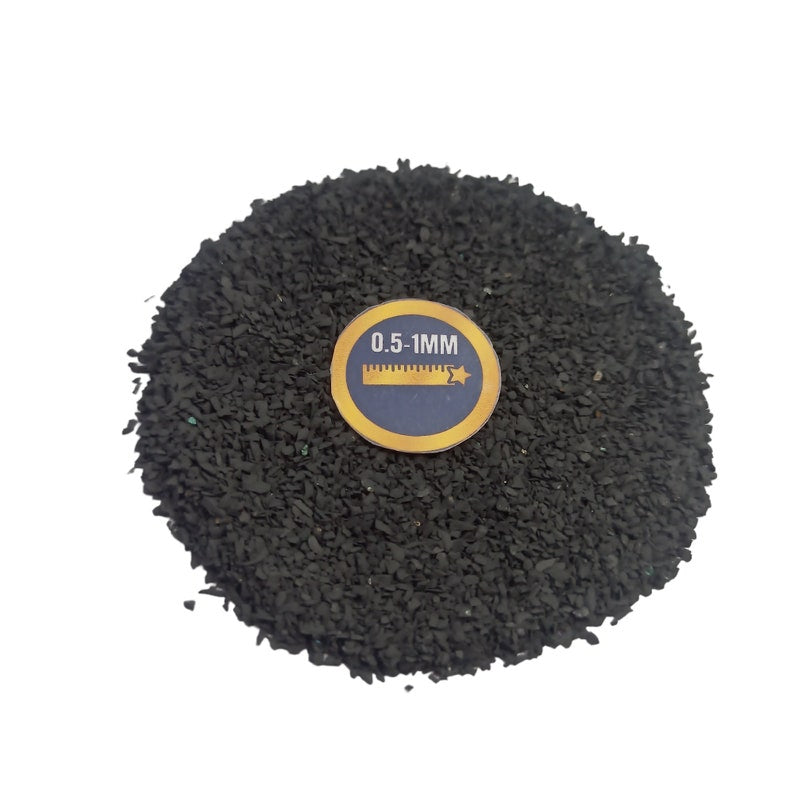Earthmines Shungite Gemstone Crushed 0.5-1mm Natural Loose Stone for Resin Art, Jewelry Inlay, Reiki, Chakra Healing & Crystal Bottles - Image 4