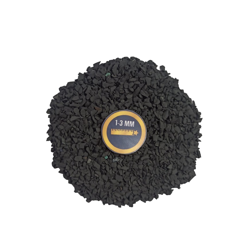Earthmines Shungite Gemstone Crushed 1-3mm Natural Loose Stone for Orgonite, Jewelry, Reiki, Chakra Healing & Home Decor - Image 4