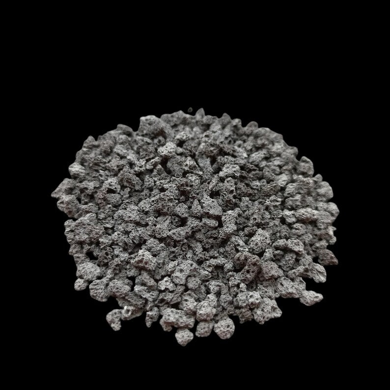 Earthmines Lava Gemstone Crushed 3-5mm Natural Loose Stone for Vase Fillers, Crystal Decor, Reiki, Chakra Healing & Feng Shui - Image 4