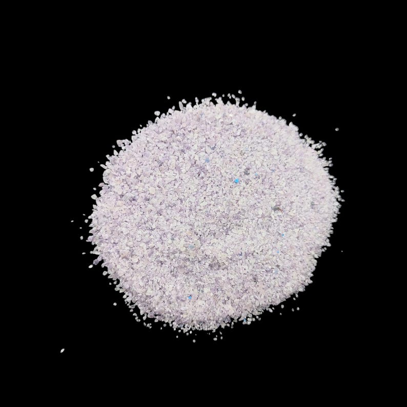 Earthmines Lepidolite Gemstone Crushed 0.5-1mm Natural Loose Stone for Resin Art, Jewelry Inlay, Reiki, Chakra Healing & Crystal Bottles - Image 4