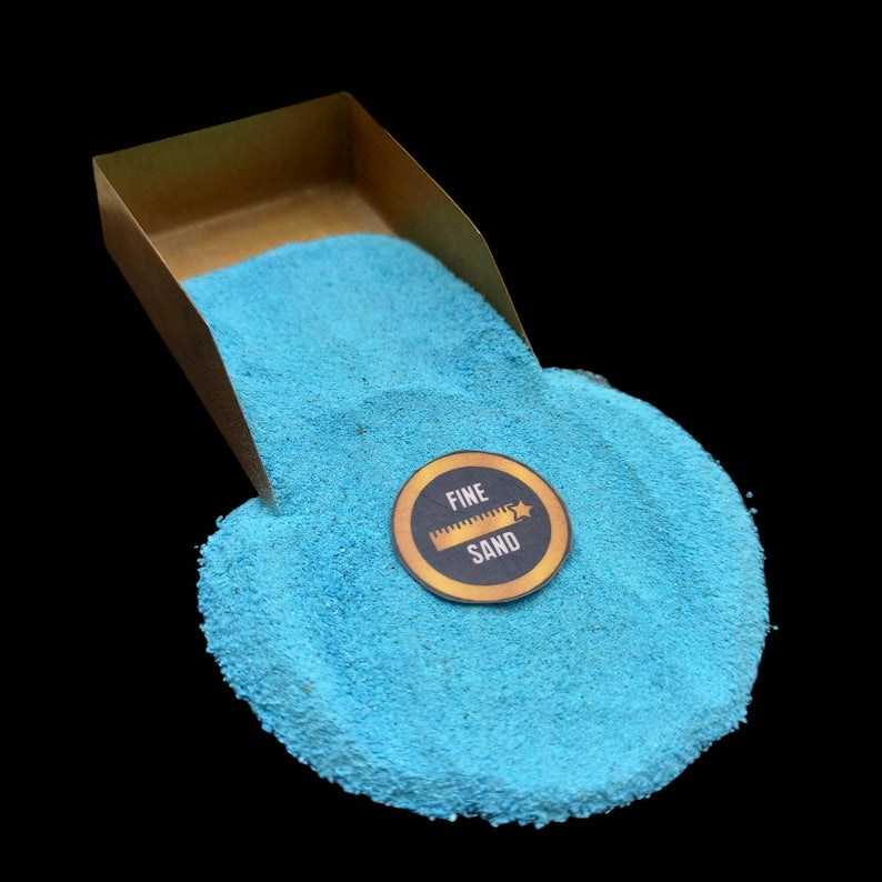 Earthmines New Natural Turquoise Gemstone Powder Natural Loose Stone for Resin Art, Jewelry Inlay, Reiki, Chakra Healing & Spiritual Decor - Image 1