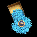 Earthmines New Natural Turquoise Gemstone Crushed 3-5mm Natural Loose Stone for Vase Fillers, Crystal Decor, Reiki, Chakra Healing & Feng Shui - Image 4
