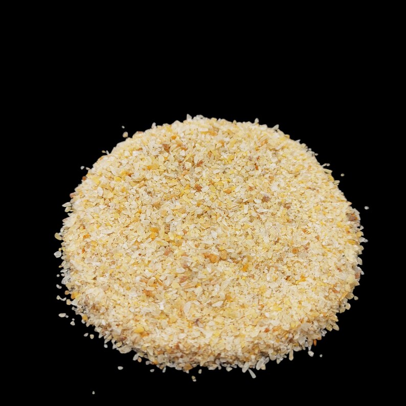 Earthmines Yellow Gold Gemstone Crushed 0.5-1mm Natural Loose Stone for Resin Art, Jewelry Inlay, Reiki, Chakra Healing & Crystal Bottles - Image 4