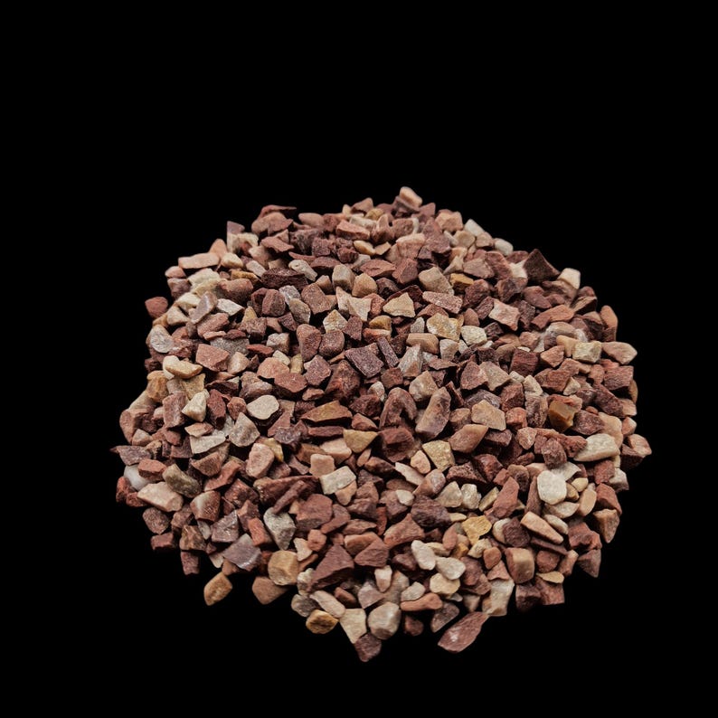 Earthmines Chocolate Jasper Gemstone Crushed 3-5mm Natural Loose Stone for Vase Fillers, Crystal Decor, Reiki, Chakra Healing & Feng Shui - Image 2