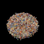 Earthmines New 7 Chackra Gemstone Crushed 1-3mm Natural Loose Stone for Orgonite, Jewelry, Reiki, Chakra Healing & Home Decor - Image 2