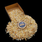 Earthmines Yellow Gold Gemstone Crushed 1-3mm Natural Loose Stone for Orgonite, Jewelry, Reiki, Chakra Healing & Home Decor - Image 1