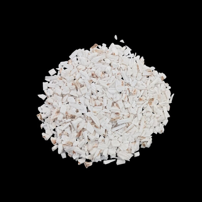 Earthmines Scolecite Gemstone Crushed 3-5mm Natural Loose Stone for Vase Fillers, Crystal Decor, Reiki, Chakra Healing & Feng Shui - Image 4
