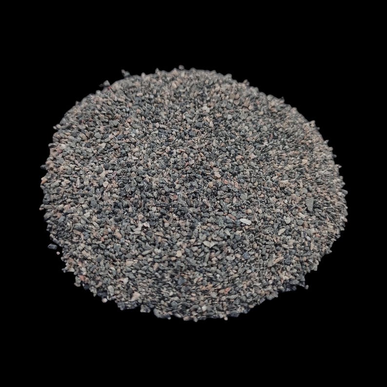 Earthmines Black Tourmaline Mica Gemstone Crushed 0.5-1mm Natural Loose Stone for Resin Art, Jewelry Inlay, Reiki, Chakra Healing & Crystal Bottles - Image 4