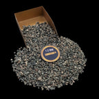 Earthmines Black Tourmaline Mica Gemstone Crushed 1-3mm Natural Loose Stone for Orgonite, Jewelry, Reiki, Chakra Healing & Home Decor - Image 1