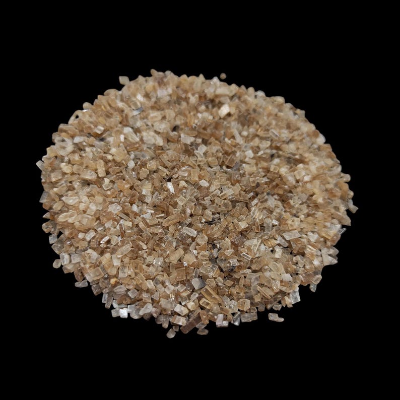 Earthmines Mica Axinite Gemstone Crushed 1-3mm Natural Loose Stone for Orgonite, Jewelry, Reiki, Chakra Healing & Home Decor - Image 2