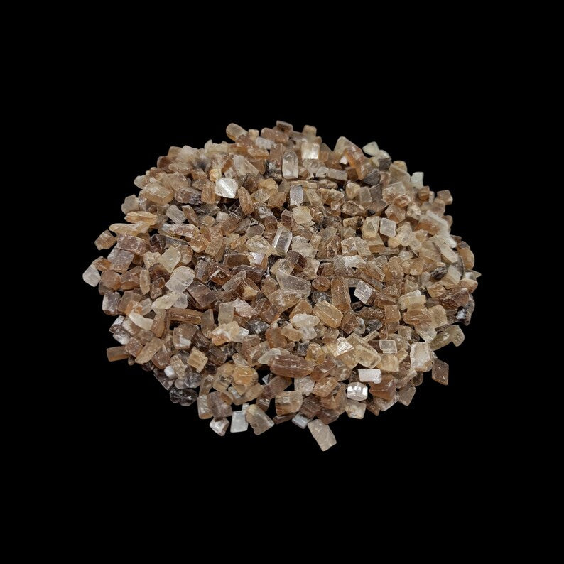 Earthmines Mica Axinite Gemstone Crushed 3-5mm Natural Loose Stone for Vase Fillers, Crystal Decor, Reiki, Chakra Healing & Feng Shui - Image 2