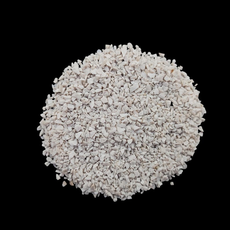 Earthmines White Opal Gemstone Crushed 1-3mm Natural Loose Stone for Orgonite, Jewelry, Reiki, Chakra Healing & Home Decor - Image 4