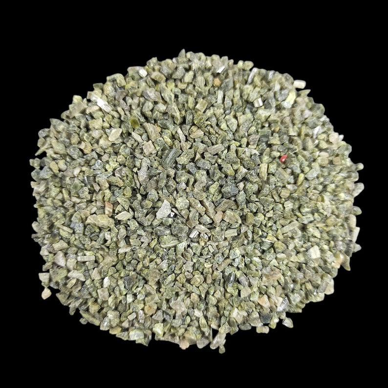 Earthmines Green Tourmaline Gemstone Crushed 1-3mm Natural Loose Stone for Orgonite, Jewelry, Reiki, Chakra Healing & Home Decor - Image 3