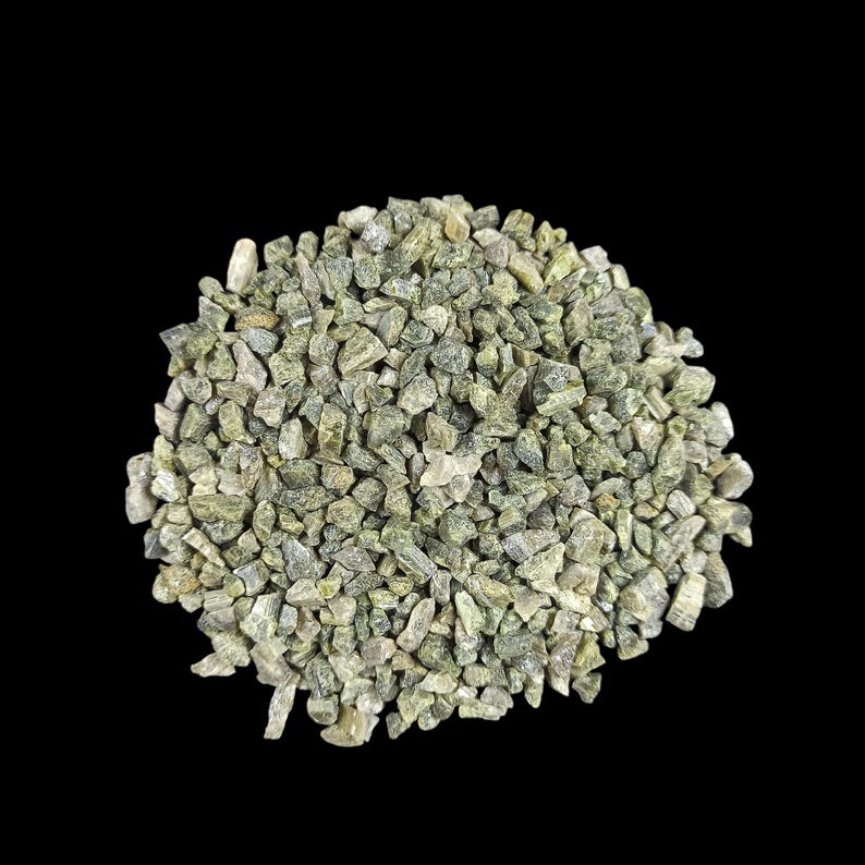 Earthmines Green Tourmaline Gemstone Crushed 3-5mm Natural Loose Stone for Vase Fillers, Crystal Decor, Reiki, Chakra Healing & Feng Shui - Image 3