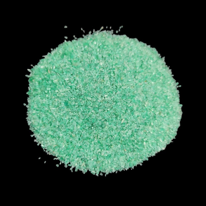 Earthmines Green Onyx Gemstone Crushed 0.5-1mm Natural Loose Stone for Resin Art, Jewelry Inlay, Reiki, Chakra Healing & Crystal Bottles - Image 3