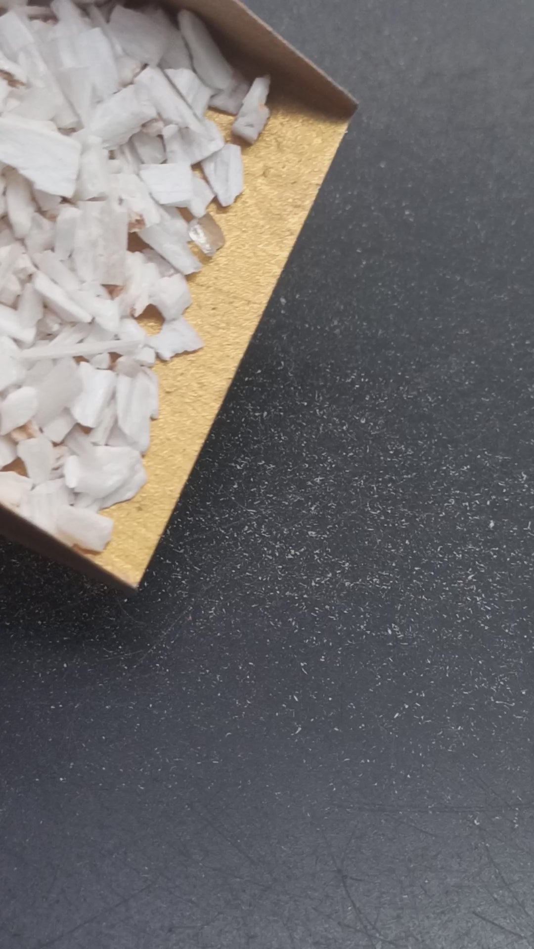 Earthmines Scolecite Gemstone Crushed 3-5mm Natural Loose Stone for Vase Fillers, Crystal Decor, Reiki, Chakra Healing & Feng Shui
