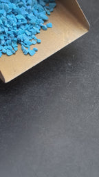 Earthmines New Natural Turquoise Gemstone Crushed 1-3mm Natural Loose Stone for Orgonite, Jewelry, Reiki, Chakra Healing & Home Decor