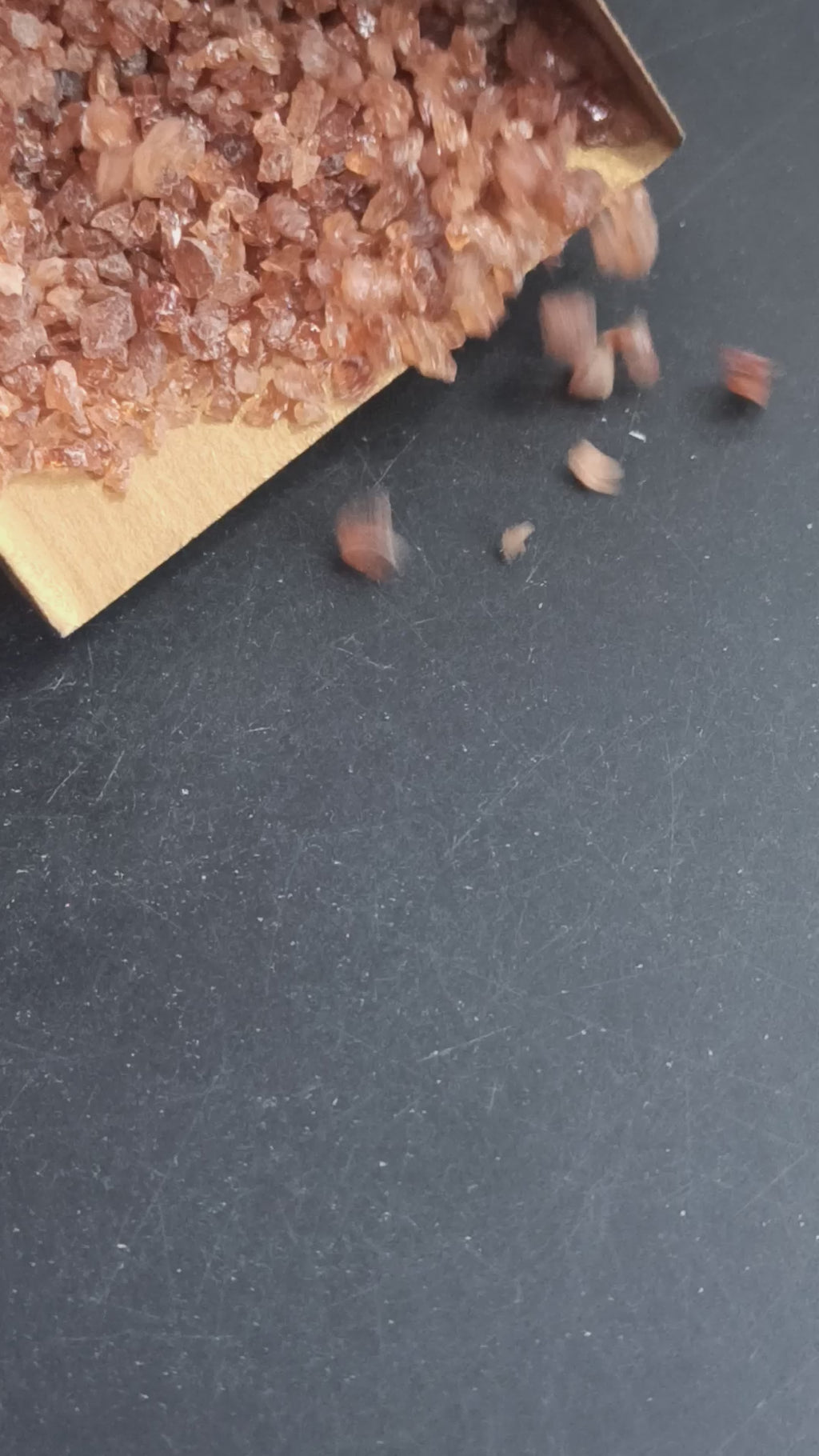 Earthmines Hessonite Garnet Gemstone Crushed 1-3mm Natural Loose Stone for Orgonite, Jewelry, Reiki, Chakra Healing & Home Decor
