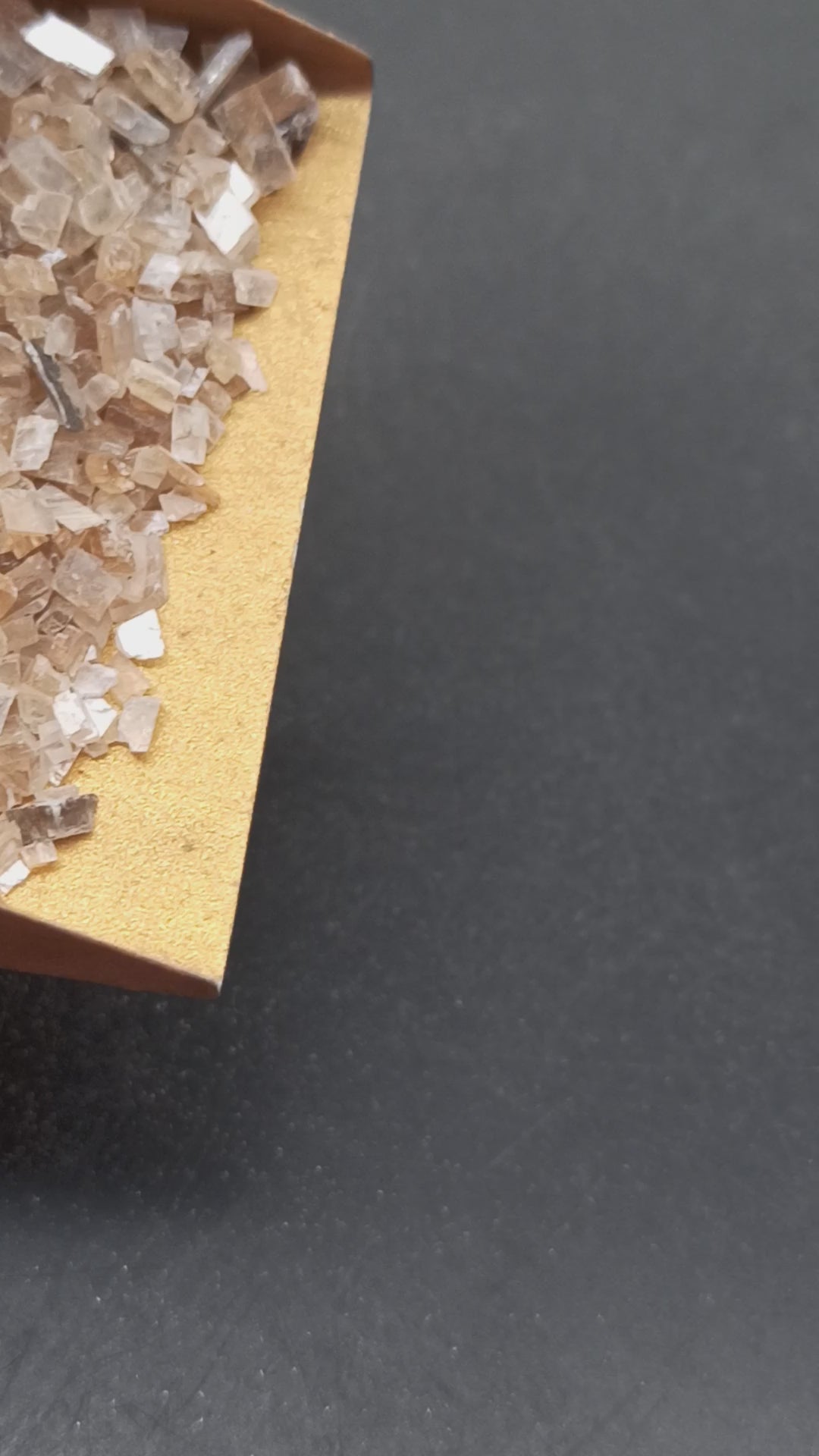 Earthmines Mica Axinite Gemstone Crushed 1-3mm Natural Loose Stone for Orgonite, Jewelry, Reiki, Chakra Healing & Home Decor