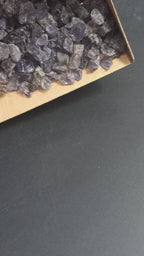 Earthmines Natural Iolite Gemstone Crushed 3-5mm Natural Loose Stone for Vase Fillers, Crystal Decor, Reiki, Chakra Healing & Feng Shui