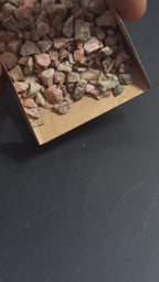 Earthmines Unakite Gemstone Crushed 3-5mm Natural Loose Stone for Vase Fillers, Crystal Decor, Reiki, Chakra Healing & Feng Shui