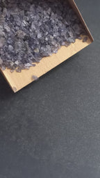 Earthmines Natural Iolite Gemstone Crushed 1-3mm Natural Loose Stone for Orgonite, Jewelry, Reiki, Chakra Healing & Home Decor