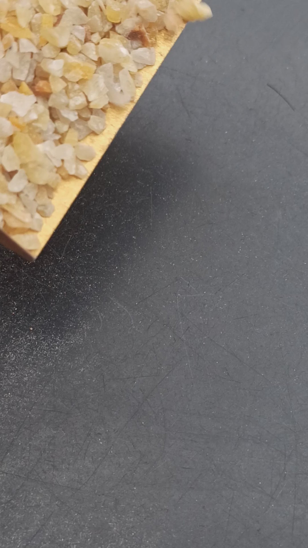 Earthmines Yellow Gold Gemstone Crushed 1-3mm Natural Loose Stone for Orgonite, Jewelry, Reiki, Chakra Healing & Home Decor