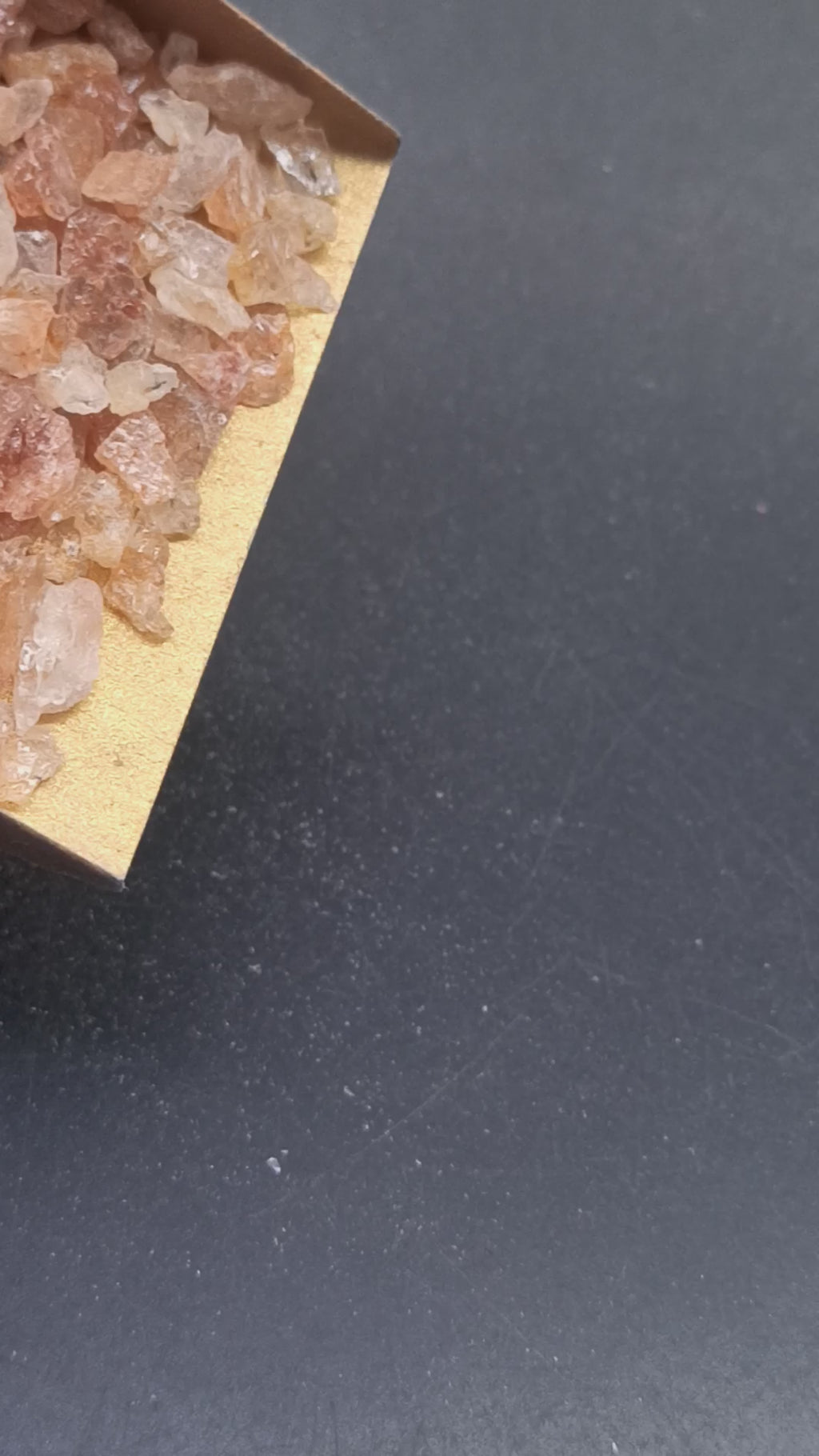 Earthmines Red Aventurine Gemstone Crushed 3-5mm Natural Loose Stone for Vase Fillers, Crystal Decor, Reiki, Chakra Healing & Feng Shui