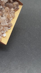 Earthmines Mica Axinite Gemstone Crushed 3-5mm Natural Loose Stone for Vase Fillers, Crystal Decor, Reiki, Chakra Healing & Feng Shui